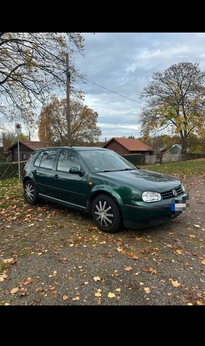 Gebraucht VW Golf IV 75 PS (55 kW) 1998 Grün Kleinwagen