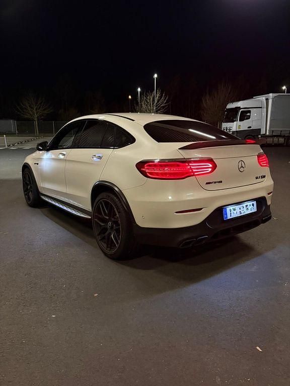 Gebraucht Mercedes GLC63 AMG AMG 510 PS (375 kW) 2018 Weiß Coupé