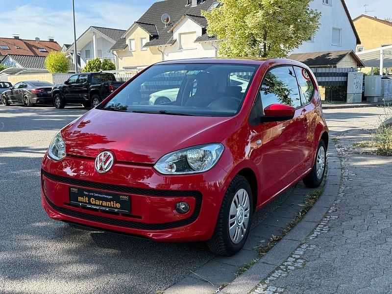 Rot Gebraucht 2012 VW up! move up! Kleinwagen | 5.499 € (Fairer Preis) - Bild 1/4