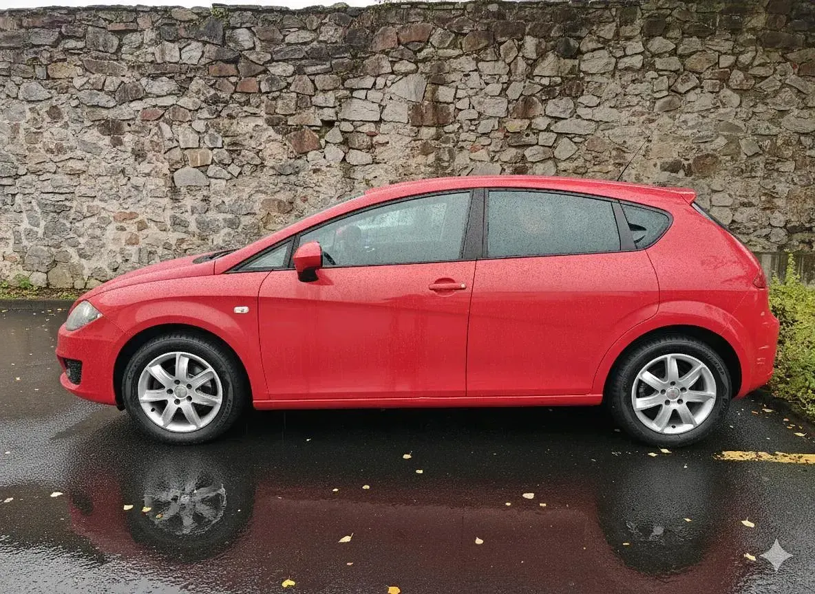 Gebraucht Seat Leon Style 105 PS (77 kW) 2010 Rot Kleinwagen