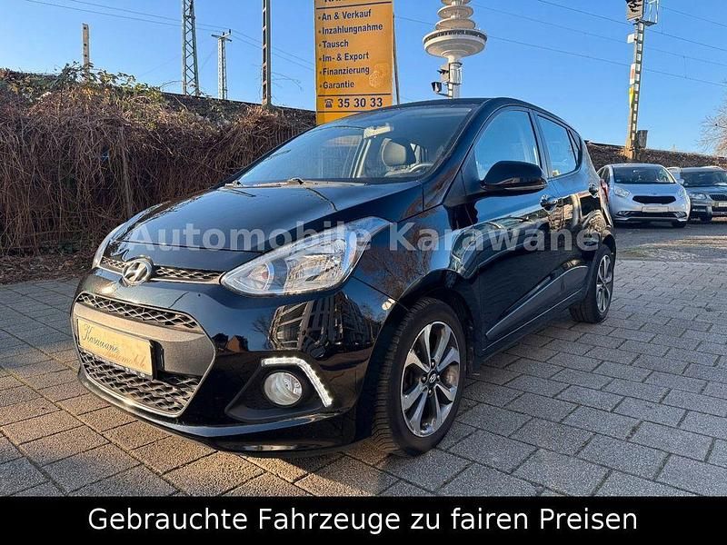 Schwarz Gebraucht 2016 Hyundai i10 Style Kleinwagen | 7.250 € (Fairer Preis) - Bild 1/4