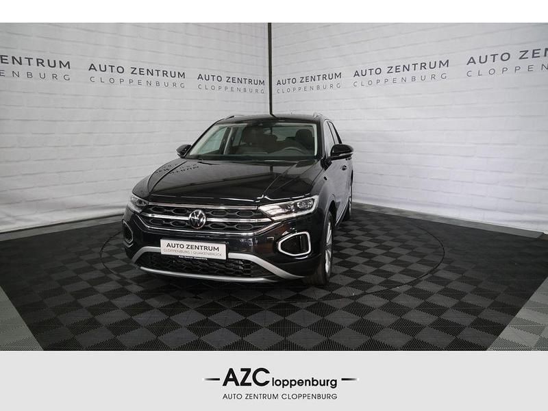 Schwarz Gebraucht 2022 VW T-Roc Style SUV | 23.950 € (Fairer Preis) - Bild 1/3