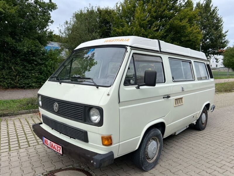 Weiß Gebraucht 1987 VW T3 Van | 9.900 € - Bild 1/4