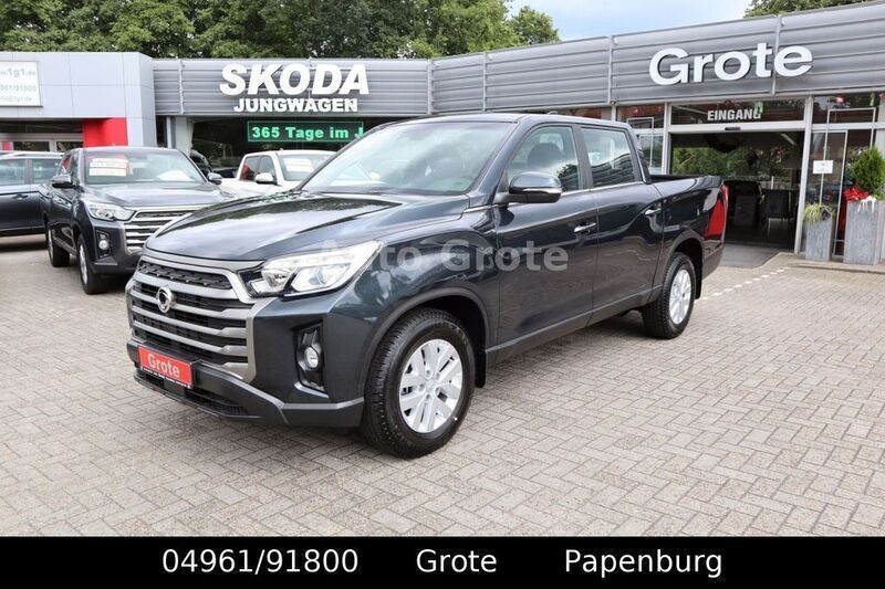 Grau metallic Gebraucht 2022 Ssangyong Musso Quartz SUV | 36.990 € (Teuer) - Bild 1/4
