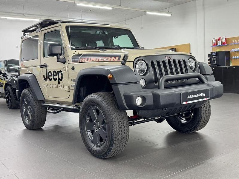 Gebraucht Jeep Wrangler Rubicon 200 PS (147 kW) 2018 Beige SUV