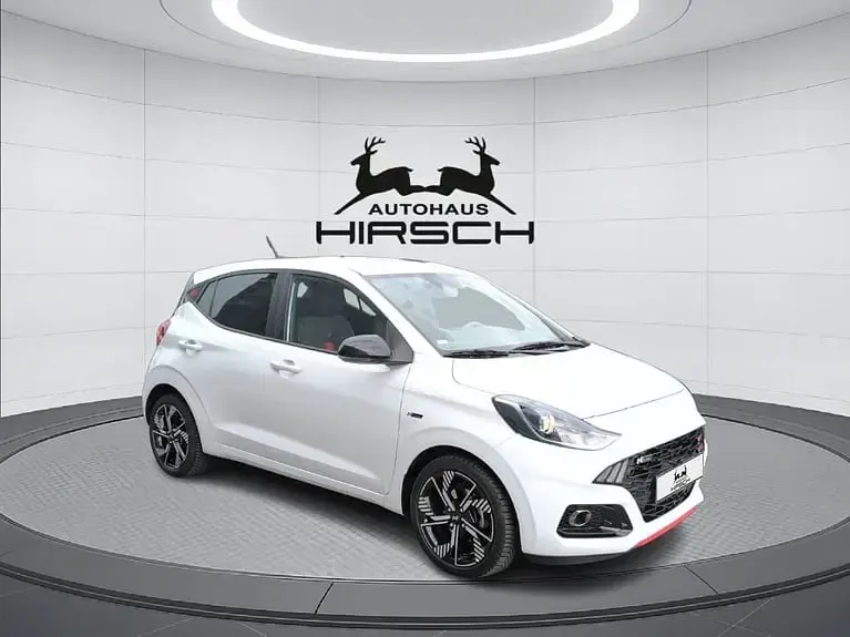 Gebraucht Hyundai i10 N Line 101 PS (74 kW) 2023 Weiß Kleinwagen