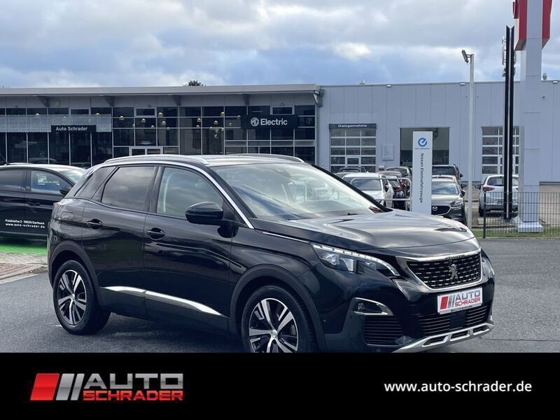 Schwarz Gebraucht 2019 Peugeot 3008 Allure SUV | 20.590 € (Teuer) - Bild 1/4