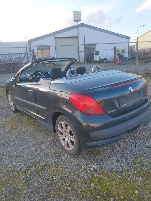 Schwarz Gebraucht 2007 Peugeot 207 CC Cabrio | 1.199 € (Guter Preis) - Bild 1/4