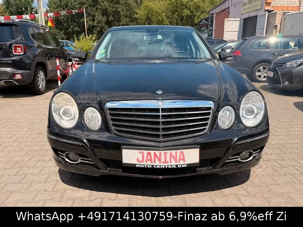 Gebraucht Mercedes E200 184 PS (135 kW) 2008 Schwarz Limousine