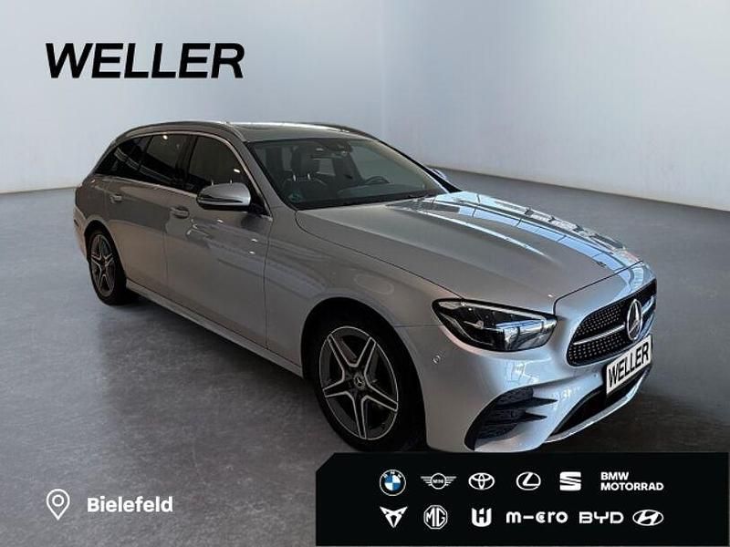 Gebraucht Mercedes E220 AMG line 2022 Silber