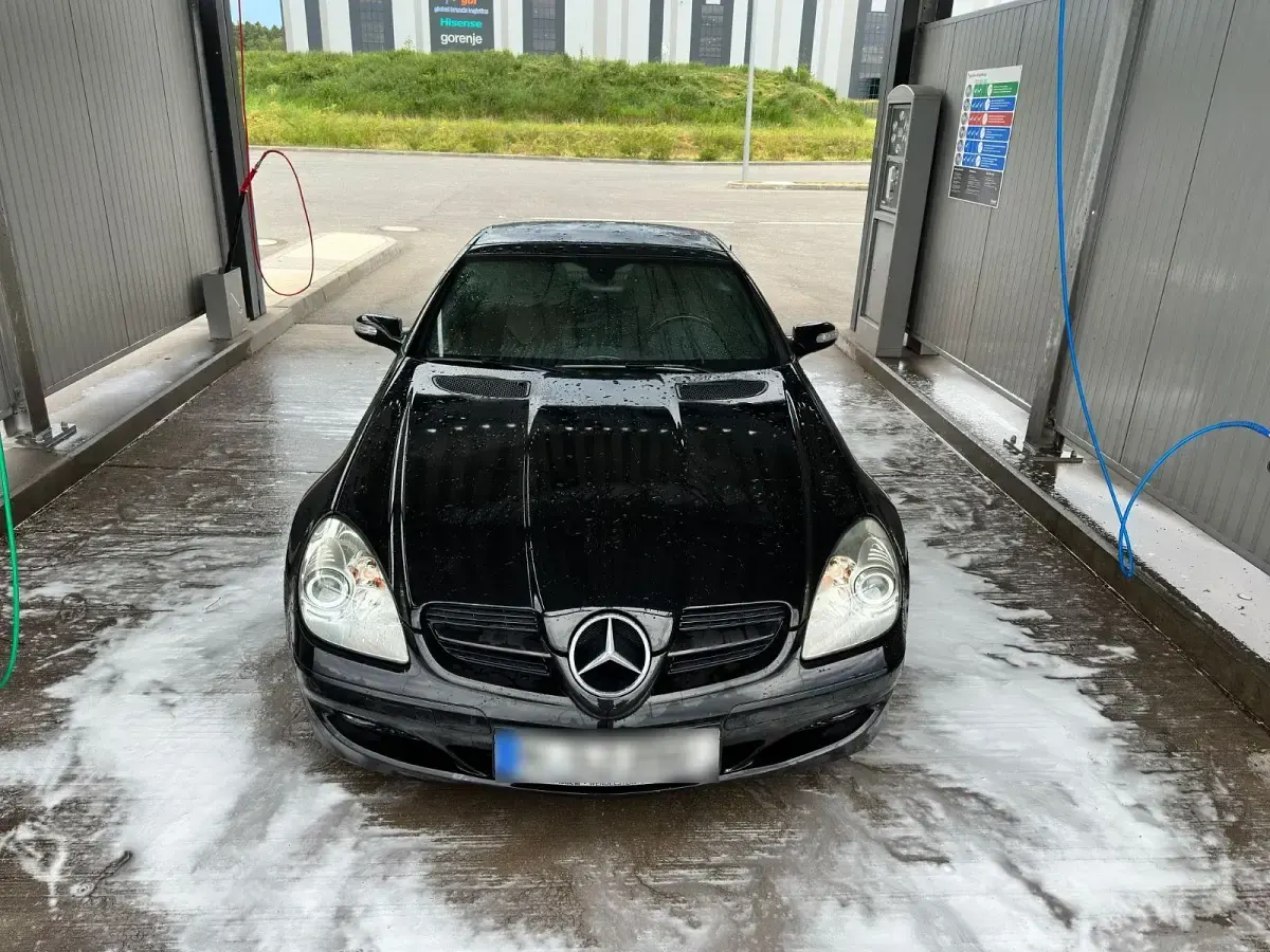 Gebraucht Mercedes SLK350 272 PS (200 kW) 2004 Schwarz Cabrio