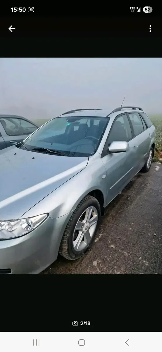 Używany Mazda 6 121 KM (88 kW) 2006 Srebrny Kombi