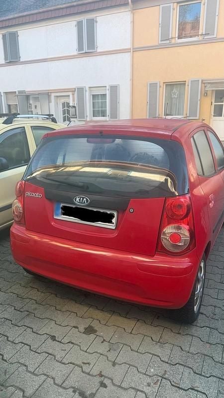 Gebraucht Kia Picanto 65 PS (47 kW) 2009 Rot Kleinwagen