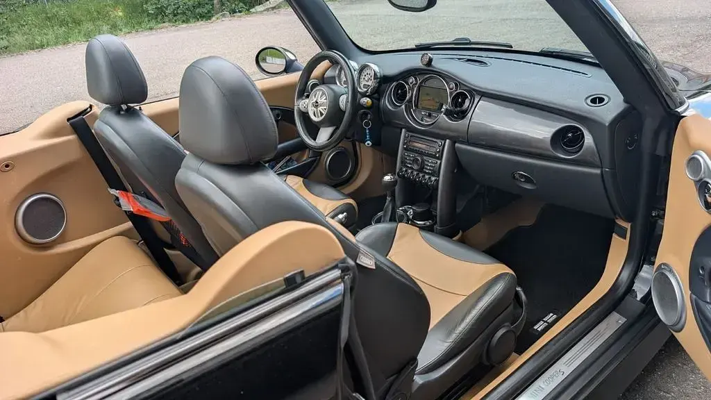 Gebraucht Mini Cooper S Cabriolet 170 PS (125 kW) 2005 Schwarz Cabrio