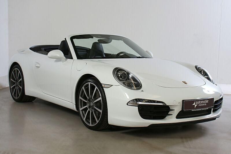 Gebraucht Porsche 911 Carrera Cabriolet 349 PS (256 kW) 2013 Weiss uni Cabrio