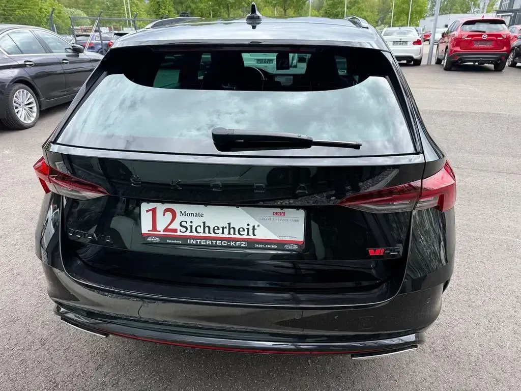 Gebraucht Skoda Octavia RS 200 PS (147 kW) 2022 Schwarz Kombi