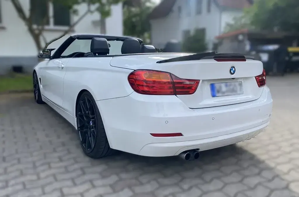 Gebraucht BMW 430 Cabriolet Advantage 258 PS (189 kW) 2015 Weiß Cabrio