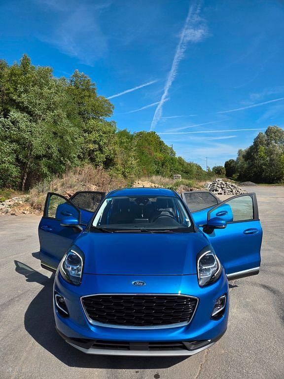 Blau Gebraucht 2021 Ford Puma Titanium X SUV | 17.990 € (Fairer Preis) - Bild 1/4