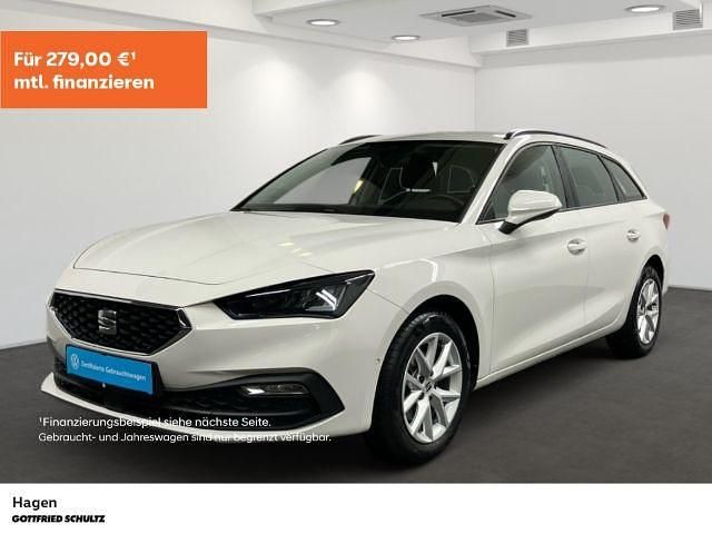 Weiß Gebraucht 2021 Seat Leon ST Kombi | 19.950 € (Guter Preis) - Bild 1/4