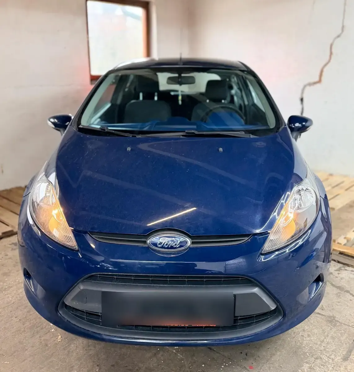 Gebraucht Ford Fiesta 82 PS (60 kW) 2009 Blau Kleinwagen