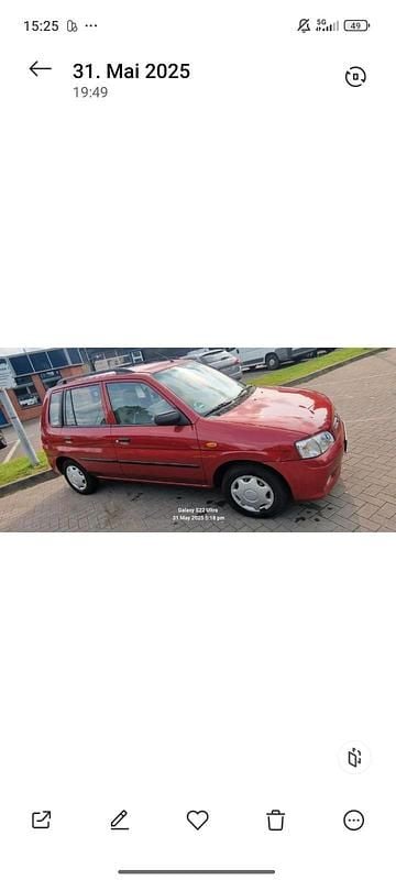 Rot Gebraucht 2000 Mazda Demio Kleinwagen | 1.799 € - Bild 1/4