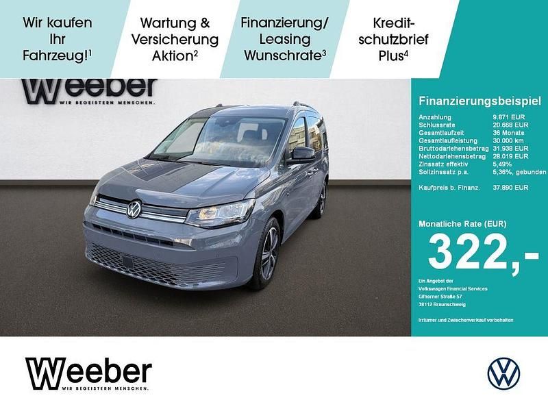 Neu VW Caddy Goal 122 PS (89 kW) 2025 Grau Van / Kleinbus