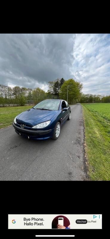 Blau Gebraucht 2005 Peugeot 206 Coupé | 1.450 € (Fairer Preis) - Bild 1/4