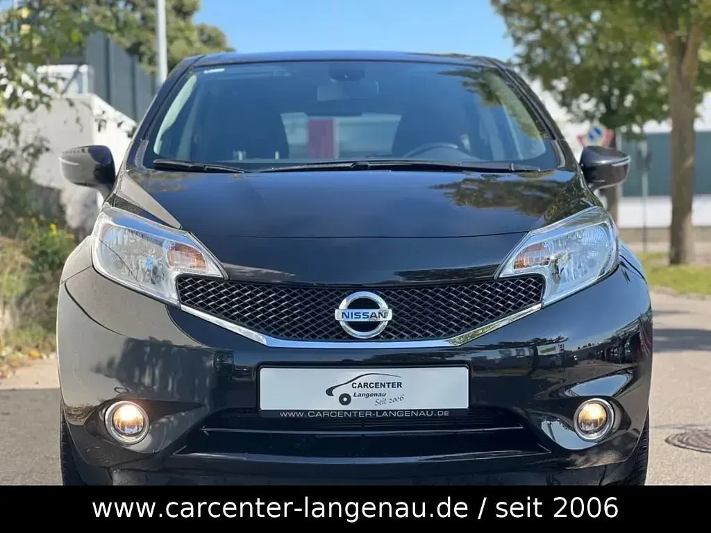 Gebraucht Nissan Note Acenta+ 98 PS (72 kW) 2017 Schwarz Kleinwagen