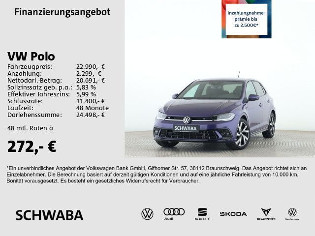 Vibrant violet metallic Gebraucht 2022 VW Polo Beats Limousine | 22.990 € (Etwas zu teuer) - Bild 1/4