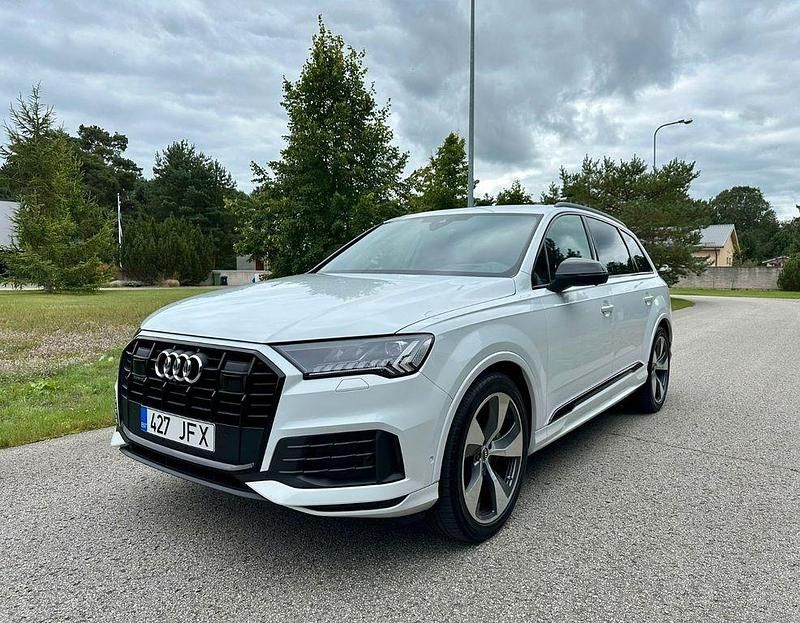 Weiß Gebraucht 2023 Audi Q7 SUV | 66.640 € (Fairer Preis) - Bild 1/4