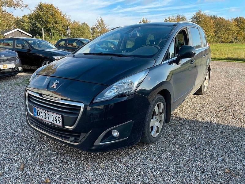 Gebraucht Peugeot 5008 Style 150 PS (110 kW) 2015 Schwarz Van / Kleinbus