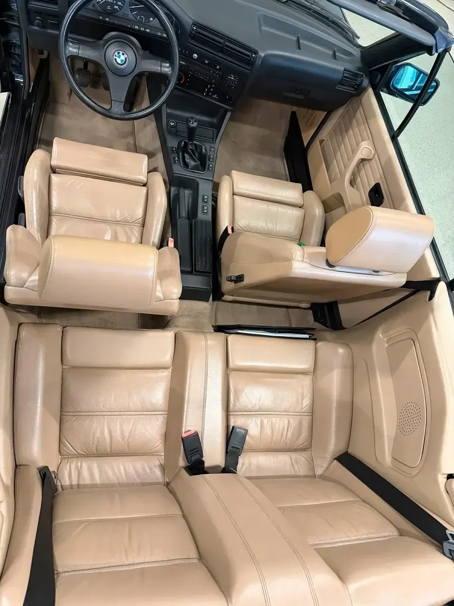 Gebraucht BMW 320 Cabriolet 129 PS (94 kW) 1988 Schwarz Cabrio