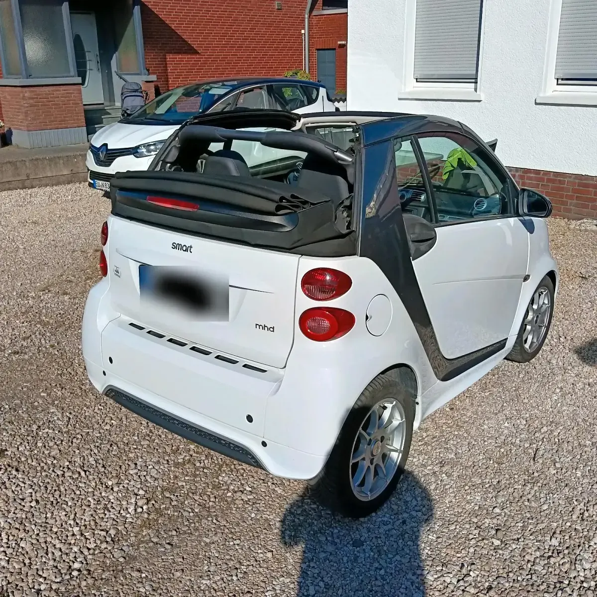 Gebraucht Smart ForTwo Cabrio 71 PS (52 kW) 2014 Weiß Cabrio