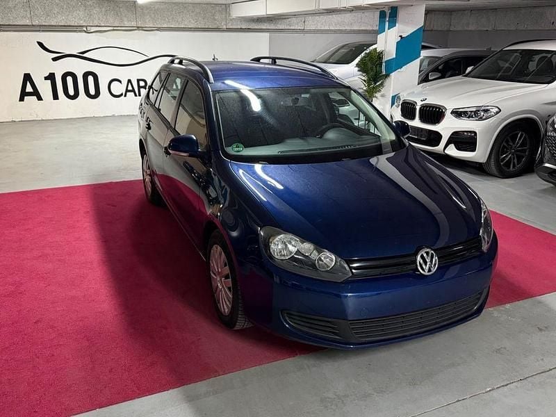 Gebraucht VW Golf VI Trendline 105 PS (77 kW) 2011 Blau Kleinwagen