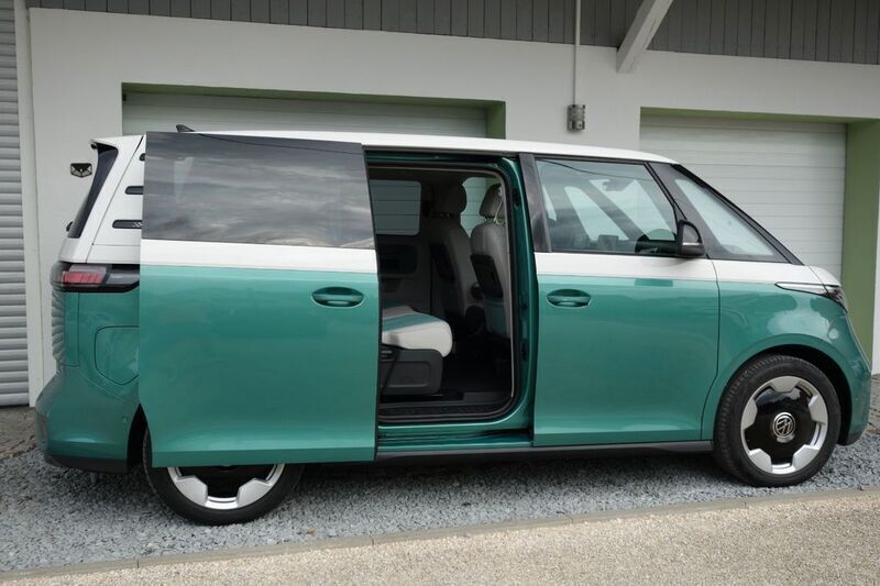 Gebraucht VW ID. Buzz 150 kW (204 PS) 2023 Grün Van / Kleinbus