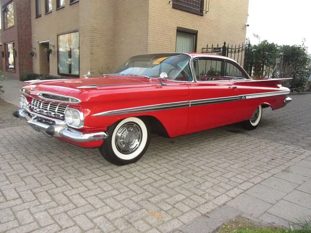 Occasion Chevrolet Coupé 252 ch (185 kW) 1959 Rouge Coupé