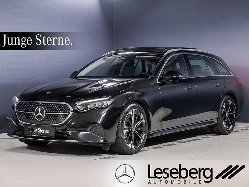 Obsidianschwarz Gebraucht 2024 Mercedes E220 Avantgarde Kombi | 42.980 € (Superpreis) - Bild 1/4