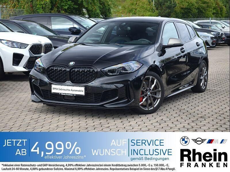 Schwarz Gebraucht 2023 BMW M135 M Sport Kleinwagen | 37.640 € (Fairer Preis) - Bild 1/4