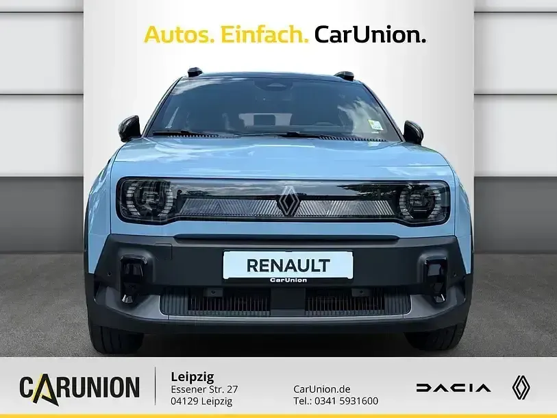 Gebraucht Renault 4 E-Tech Komfort 110 kW (150 PS) 2025 Kumulusblau, black pearlschwarz metallic SUV