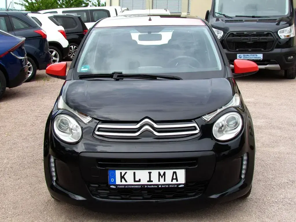 Gebraucht Citroën C1 SELECTION 82 PS (60 kW) 2016 Schwarz Kleinwagen