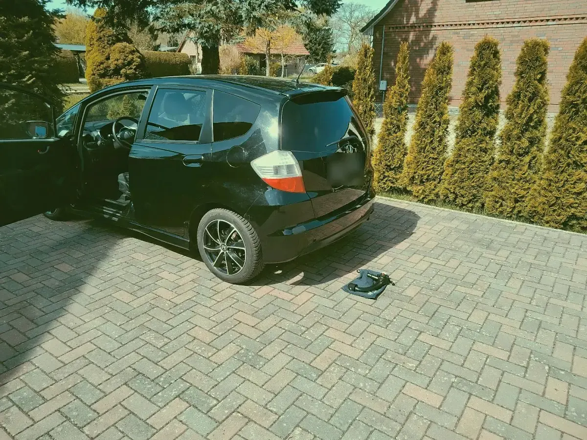 Gebraucht Honda Jazz 99 PS (72 kW) 2009 Schwarz Kleinwagen