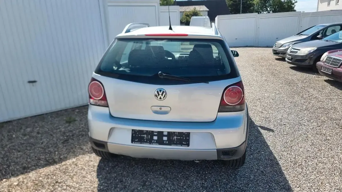 Gebraucht VW Polo Cross 80 PS (58 kW) 2007 Silber Kleinwagen