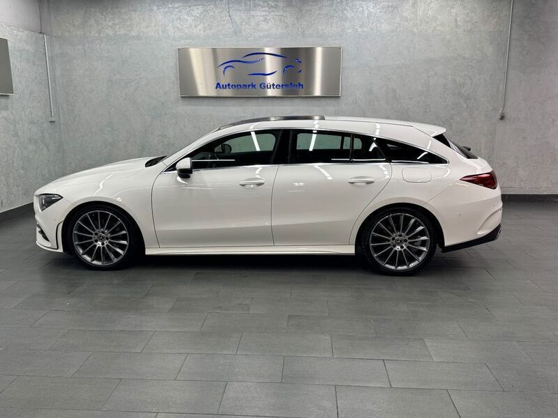 Gebraucht Mercedes CLA200 Shooting Brake AMG 163 PS (119 kW) 2020 Weiß Kombi
