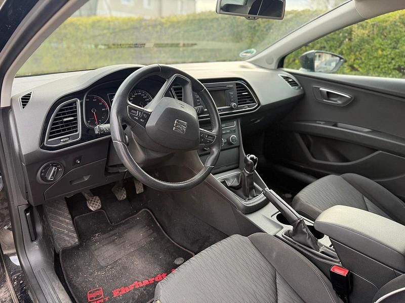 Gebraucht Seat Leon 120 PS (88 kW) 2013 Schwarz Kleinwagen