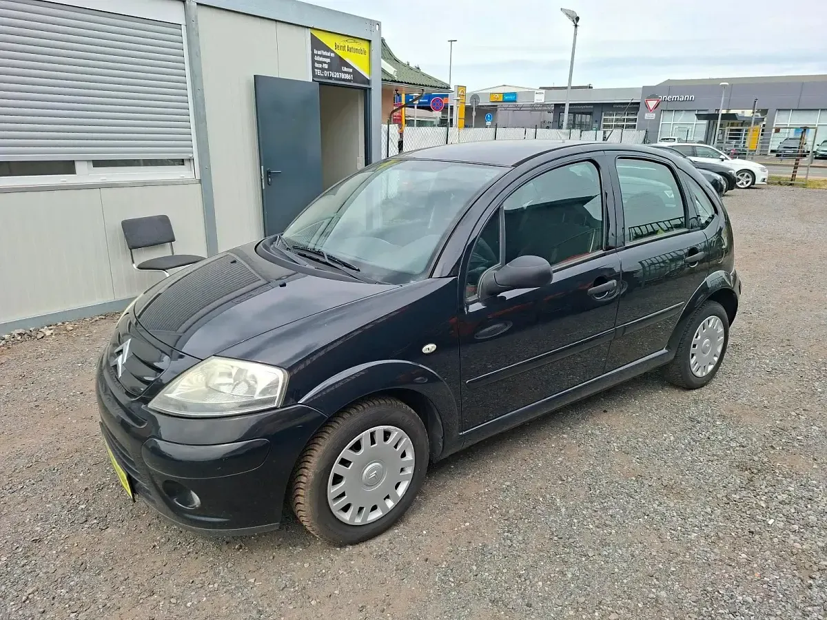 Gebraucht Citroën C3 2007 Schwarz Kleinwagen