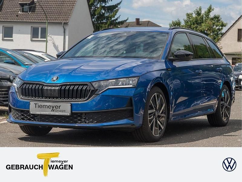 Blau Neu 2025 Skoda Octavia SportLine Kombi | 33.440 € (Fairer Preis) - Bild 1/4