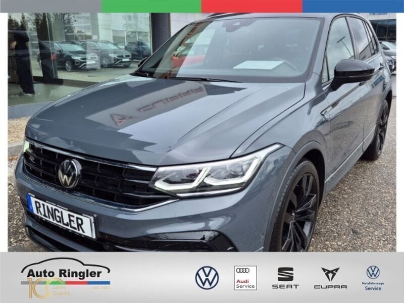 Delfingrau metallic Gebraucht 2022 VW Tiguan R-line SUV | 31.980 € (Guter Preis) - Bild 1/3