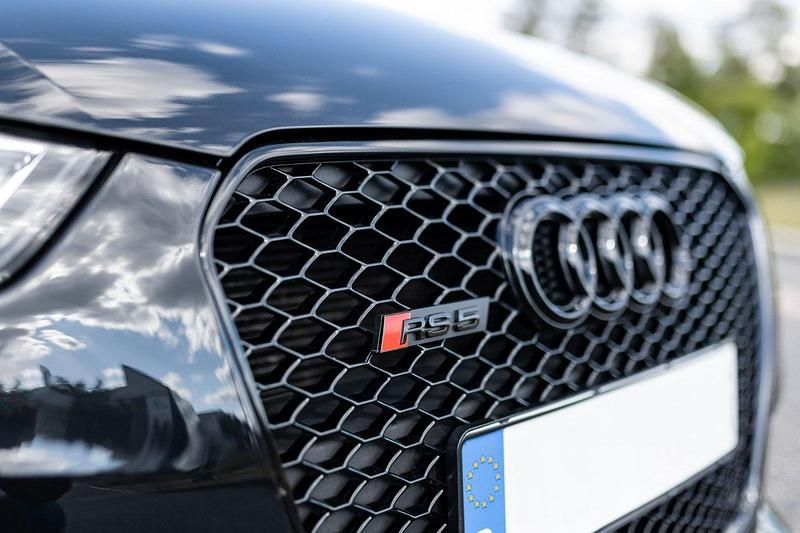 Usata Audi RS5 450 CV (330 kW) 2014 Nero Cabrio