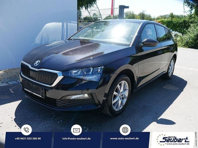 Schwarz Gebraucht 2020 Skoda Scala Ambition Kleinwagen | 14.990 € (Guter Preis) - Bild 1/4