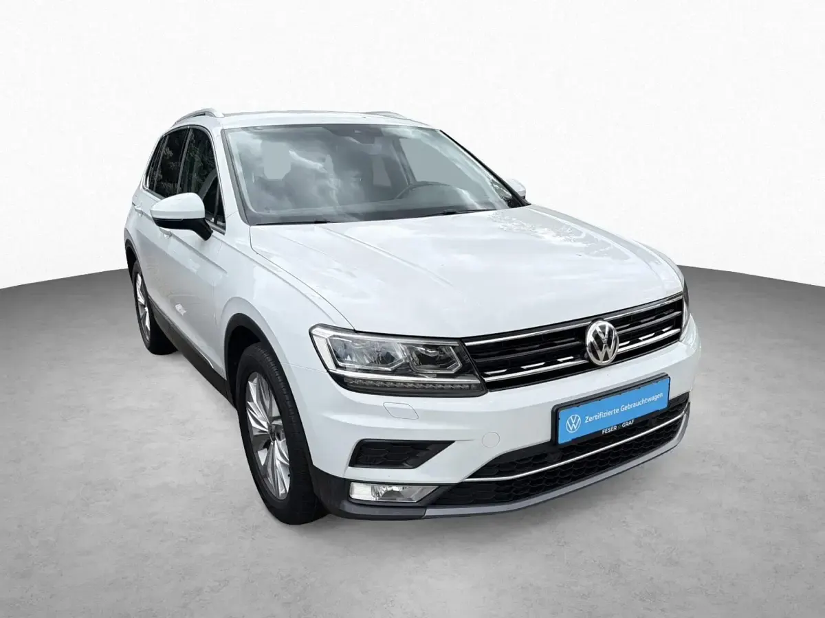 Gebraucht VW Tiguan Highline 150 PS (110 kW) 2017 Pure white SUV